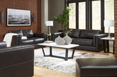 J&M Furniture - Ashley Furniture - Amiata Sofa, Loveseat, Oversized Chair and Ottoman - Sofa, Loveseat, Oversized Chair and Ottoman - 57405U4